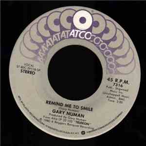 Gary Numan - Remind Me To Smile