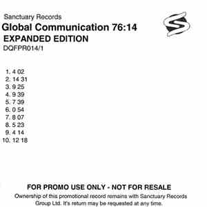 Global Communication - 76:14 Expanded Edition