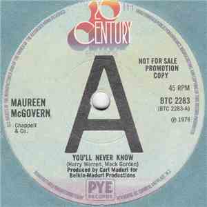 Maureen McGovern - You'll Never Know