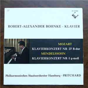 Robert-Alexander Bohnke, Philharmonisches Staatsorchester Hamburg, John Pri ...