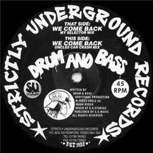 Drum And Bass  - We Come Back