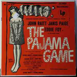 John Raitt, Janis Paige, Eddie Foy, Jr., The Pajama Game Original Broadway  ...