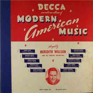 Meredith Willson And His Concert Orchestra - Modern American Music