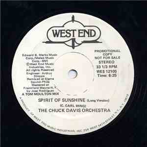 The Chuck Davis Orchestra - Spirit Of Sunshine