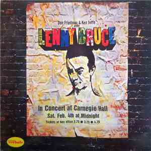 Lenny Bruce - In Concert At Carnegie Hall Concert