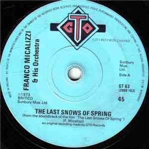 Franco Micalizzi & His Orchestra - The Last Snows Of Spring