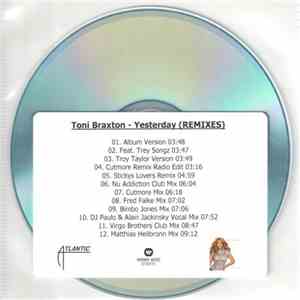 Toni Braxton - Yesterday (Remixes)