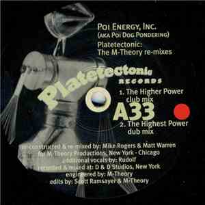 Poi Energy, Inc - Platectonic : The M-Theory  Re-Mixes