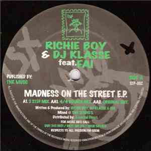 Richie Boy & DJ Klasse - Madness On The Street E.P.