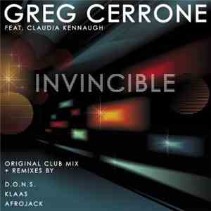 Greg Cerrone Feat. Claudia Kennaugh - Invincible