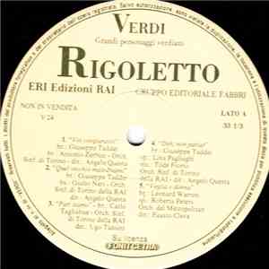 Giuseppe Verdi - Verdi: Edizioni Rai 24 - Rigoletto
