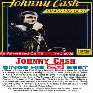 Johnny Cash - Sings His 20 Best