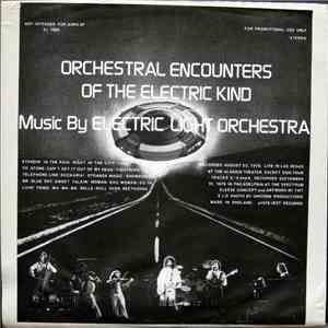 Electric Light Orchestra - Orchestral Encounters Of The Electric Kind