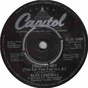 Glen Campbell - Country Boy (You Got Your Feet In L.A.) / Record Collector' ...