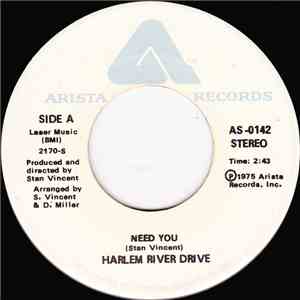 Harlem River Drive - Need You / Overtime