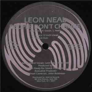 Leon Neal - People Don't Change