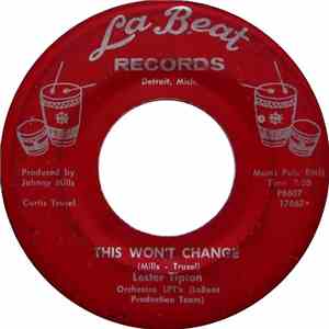 Lester Tipton - This Won't Change