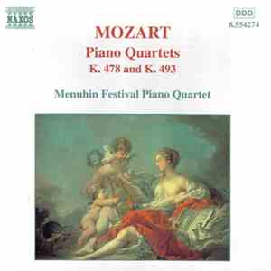 Mozart, Menuhin Festival Piano Quartet - Piano Quartets K. 478 And K. 493