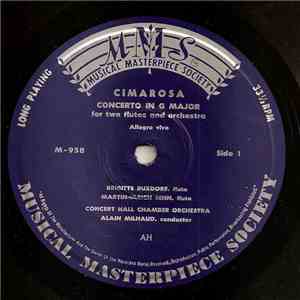 Cimarosa - Concerto In G Major For Two Flutes And Orchestra