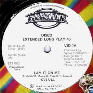 Sylvia - Lay It On Me / Stop (Boy)