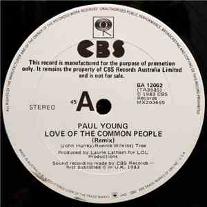 Paul Young - Love Of The Common People (Extended Club Mix)