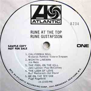 Rune Gustafsson - Rune At The Top