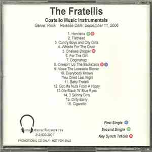 The Fratellis - Costello Music Instrumentals