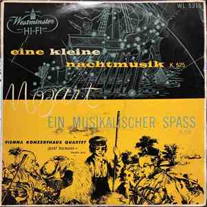Mozart, Vienna Konzerthaus Quartet, Josef Herrmann - Double Bass - Eine Kle ...