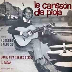 Roberto Balocco - La Canssôn Dla Piola