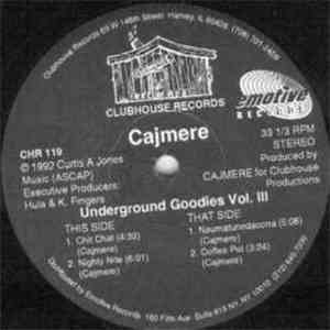 Cajmere - Underground Goodies Vol. III