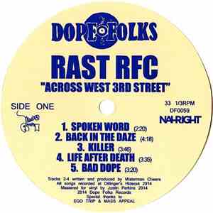 Rast RFC - Across West 3rd Street