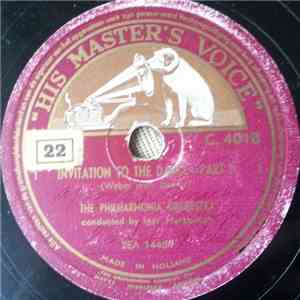 The Philharmonia Orchestra Conducted By Igor Markevitch - Invitation To The ...
