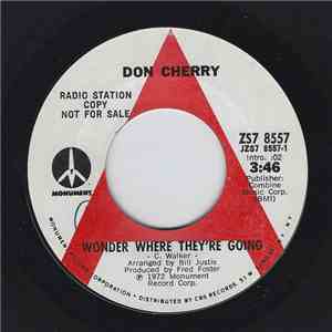 Don Cherry  - Wonder Where They're Going