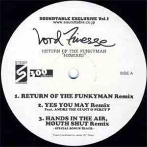 Lord Finesse - Return Of The Funkyman 