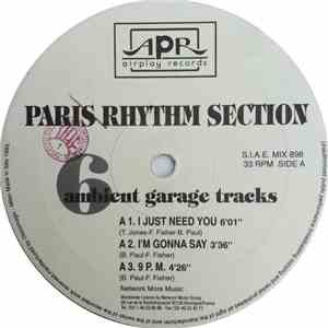 Paris Rhythm Section - 6 Ambient Garage Tracks