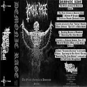 Demonic Rage - The Occult Formula To Desecrate Souls
