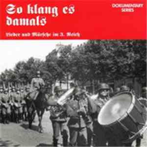 Unknown Artist - So Klang Es Damals Teil 1 + 2