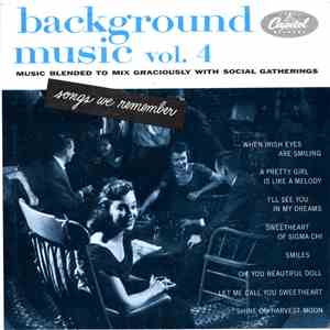 Various - Background Music Vol. 4: Songs We Remember