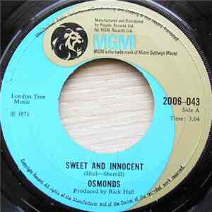 Osmonds - Sweet And Innocent