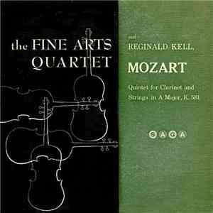 The Fine Arts Quartet And Reginald Kell, Mozart - Quintet For Clarinet And  ...