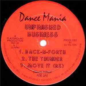 DJ Milton - Unfinished Business