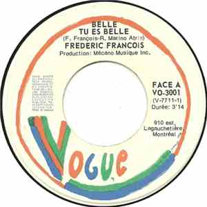 Frederic Francois - Belle, Tu Es Belle