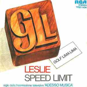 GLL - Leslie / Speed Limit