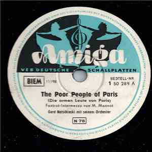 Gerd Natschinski Mit Seinem Orchester - The Poor People Of Paris (Die Armen ...