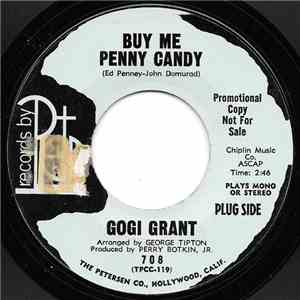 Gogi Grant - Buy Me Penny Candy / Paradise