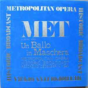 Milanov, Björling, Panizza - Verdi, Un ballo in maschera