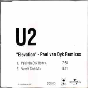 U2 - Elevation (Paul van Dyk Remixes)