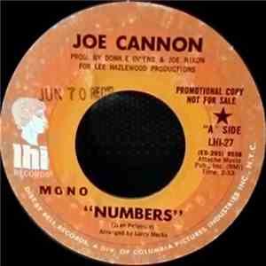Joe Cannon  - Numbers