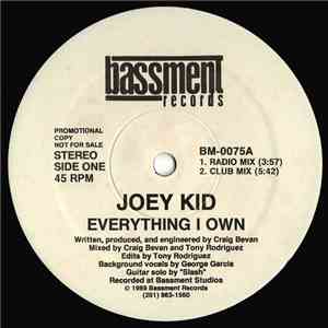 Joey Kid - Everything I Own