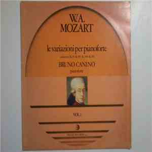 Bruno Canino - W.A. Mozart - Le variazioni per Pianoforte Vol.1